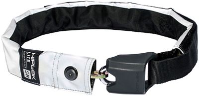 Hiplok LITE Wearable Bicycle Chain Lock - Superbright Reflective - Sold Secure Bronze Rated, Superbright Reflective